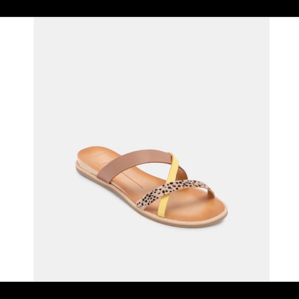 Dolce Vita Nebi Sandals in Leopard Multi